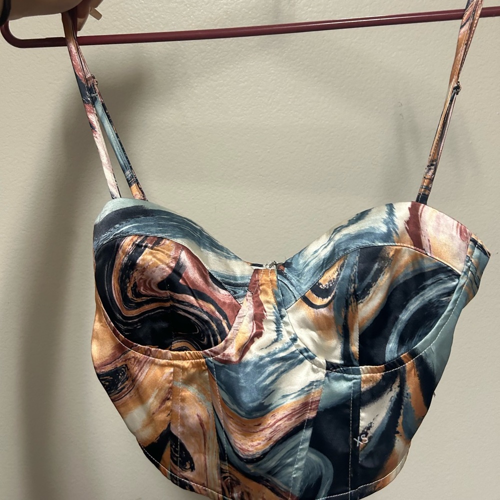 Kendall and Kyliee corset top